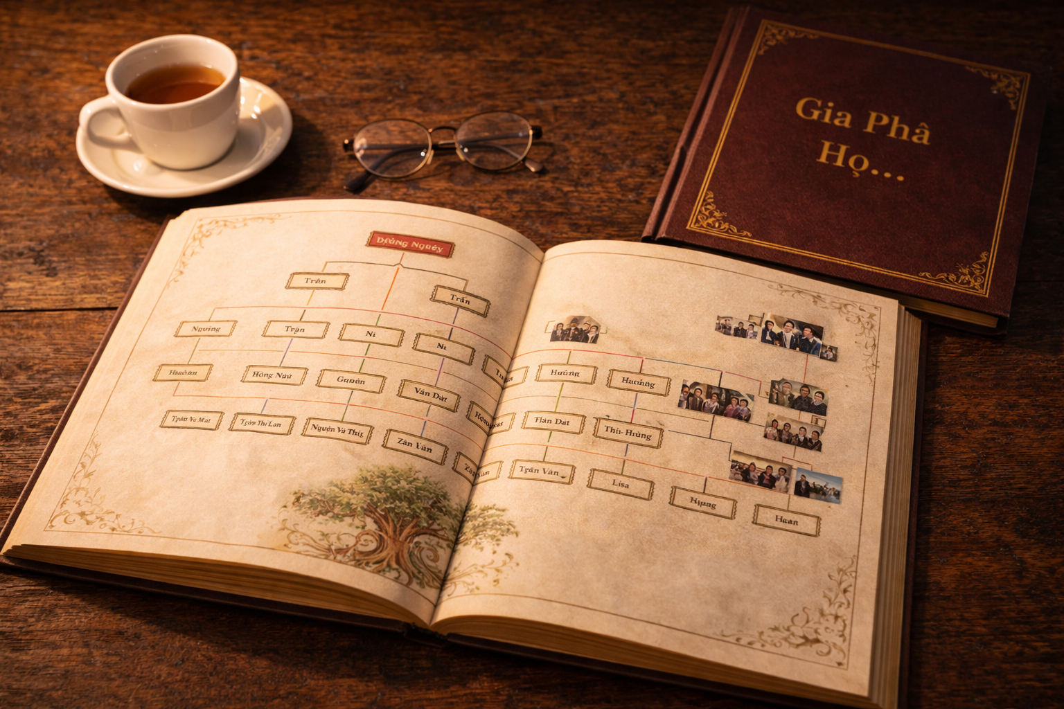 Sách gia phả dòng họ