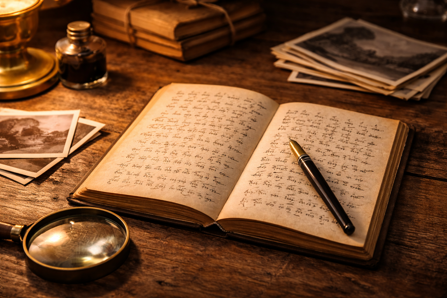 Tài liệu gia phả cổ